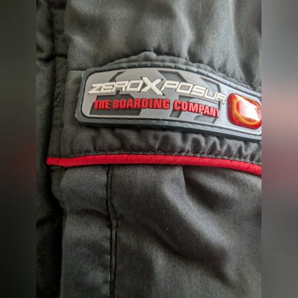 ZeroXposur Black and Gray Kids Puffer Jacket